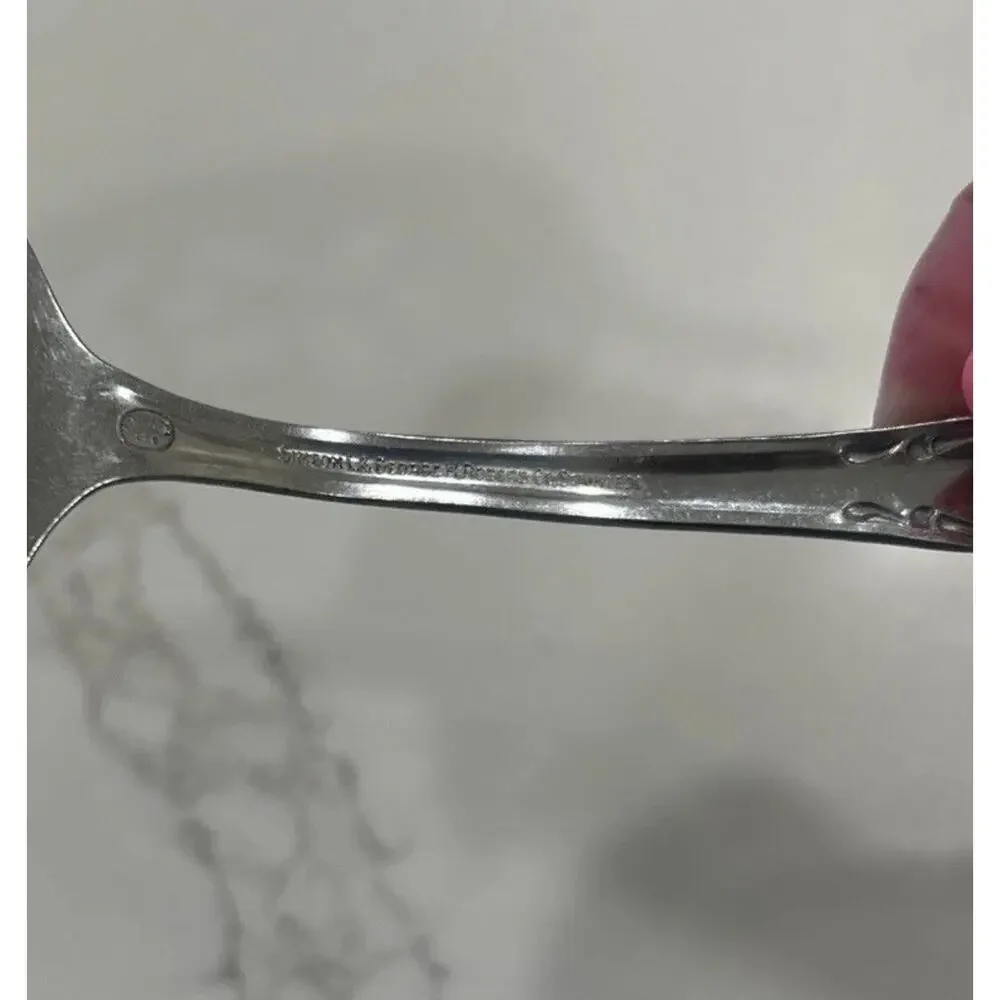 Oneida Homestead Simeon L George H Rogers Co Stainless Steel Pie Server Flatware